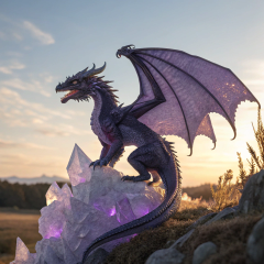 Amethyst Dragon