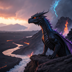 Obsidian Dragon